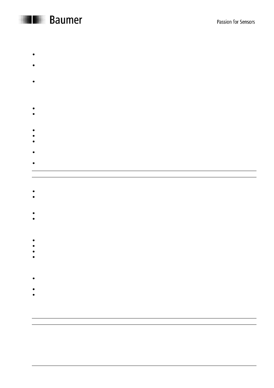Safety and operating instructions | Baumer GNAMG User Manual | Page 4 / 41