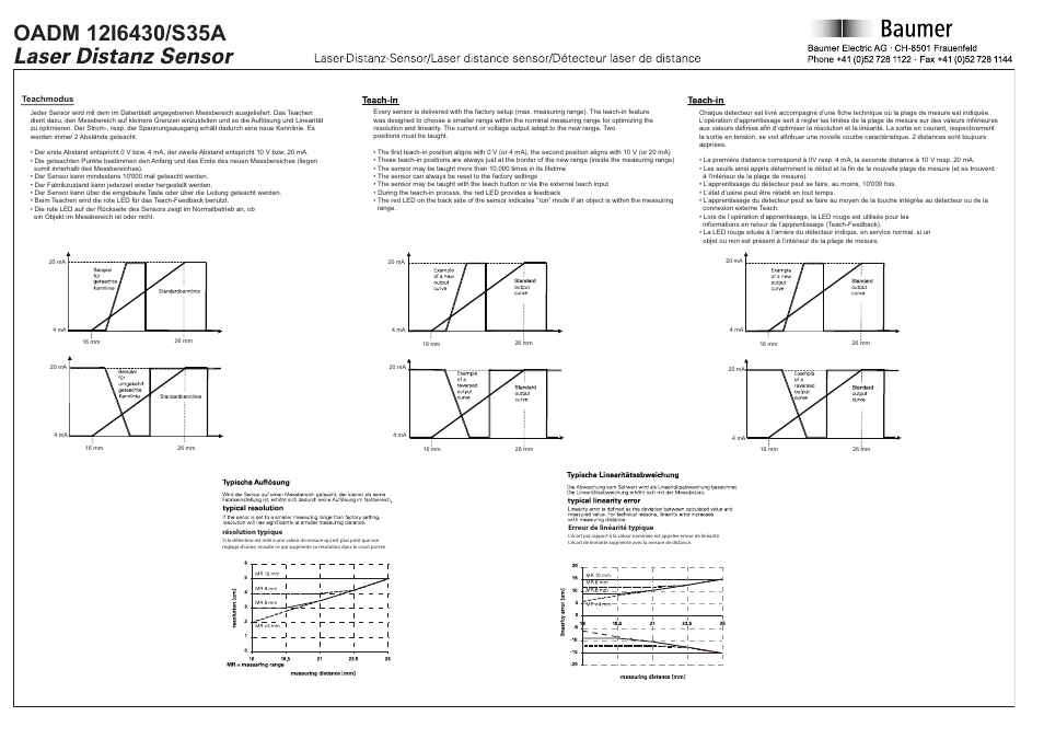 Baumer OADM 12I6430/S35A User Manual | Page 3 / 4