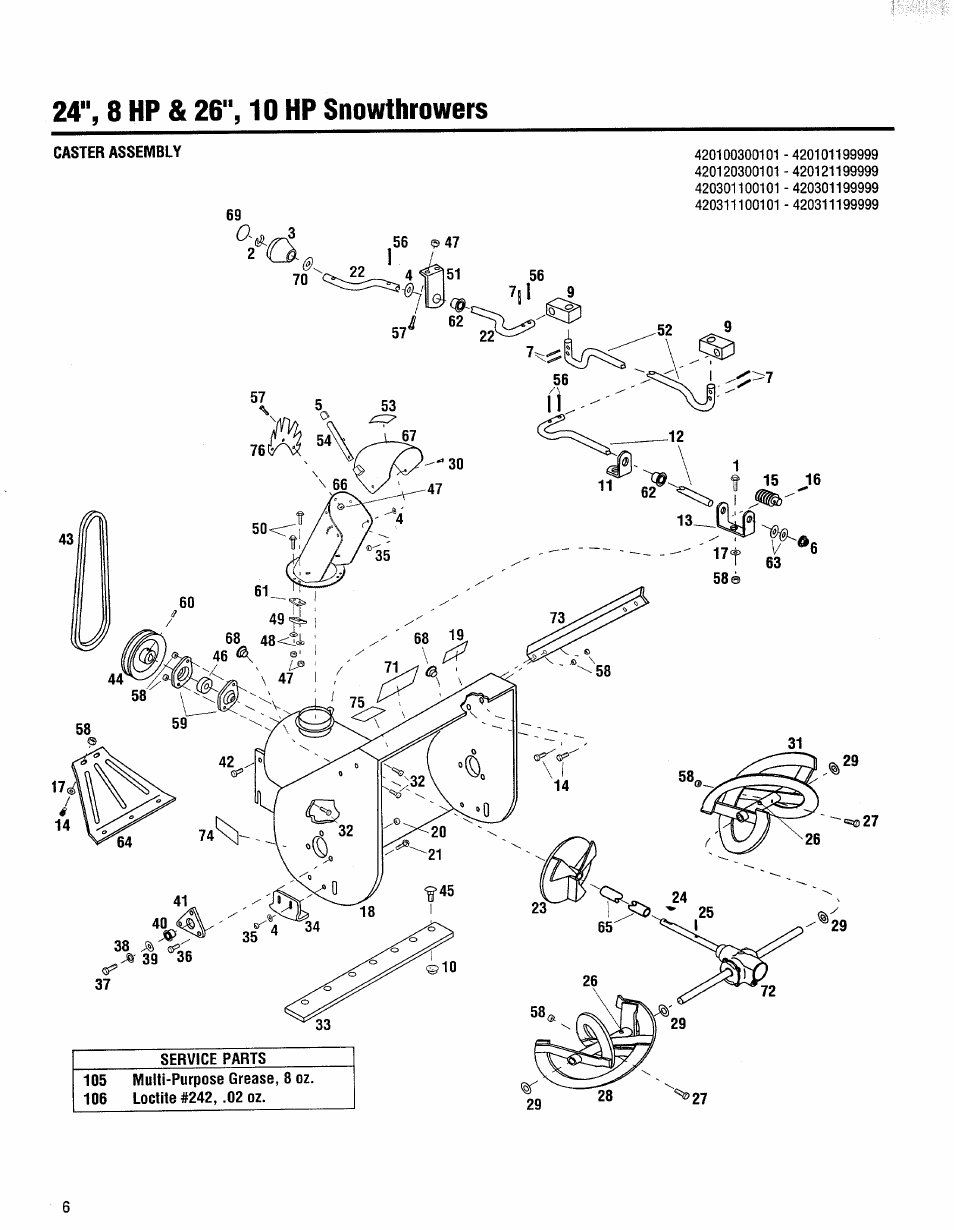 Bolens 42031 User Manual | Page 6 / 12