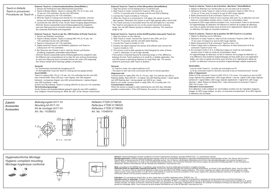 Baumer FNDH 14G6901/KS34A/IO User Manual | Page 2 / 2