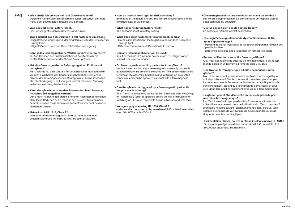 Baumer O300.RP-NV1T.72N User Manual | Page 4 / 4