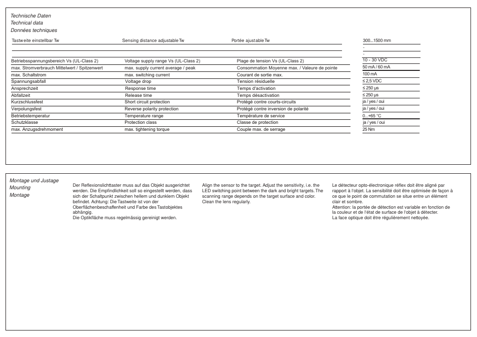 Baumer FZAM 30N5002 User Manual | Page 2 / 2