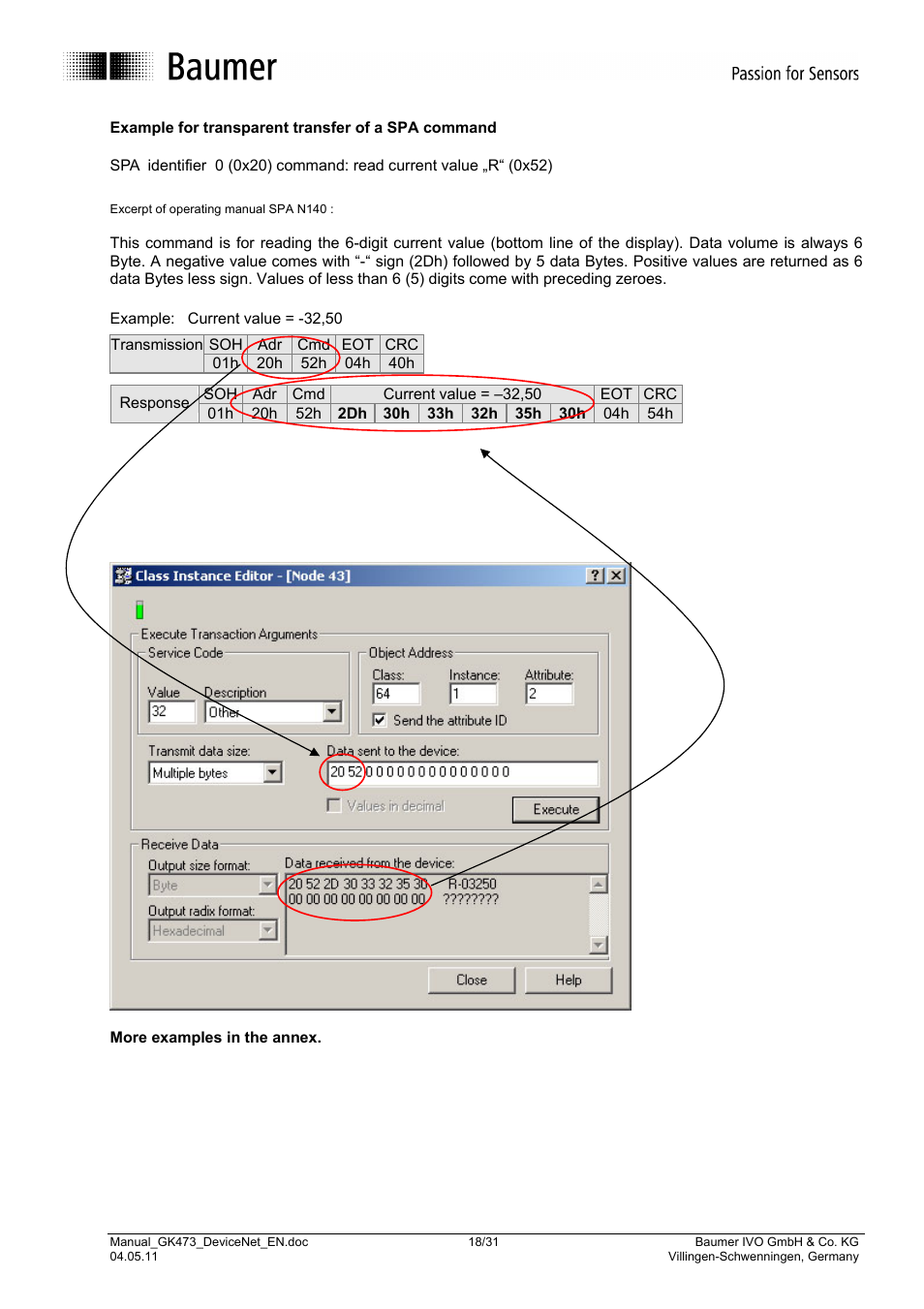 Baumer GK473 User Manual | Page 18 / 31