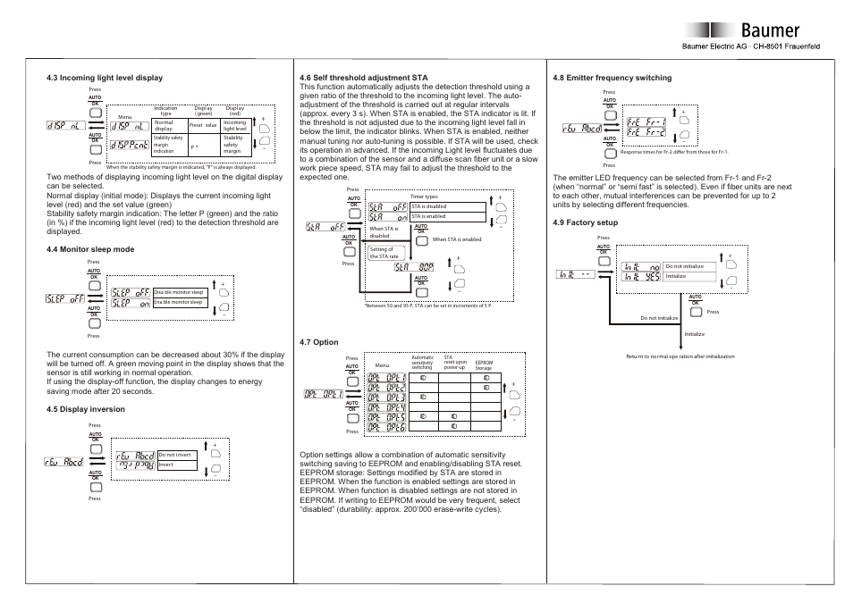 Baumer FVDK 10N66YR User Manual | Page 6 / 8
