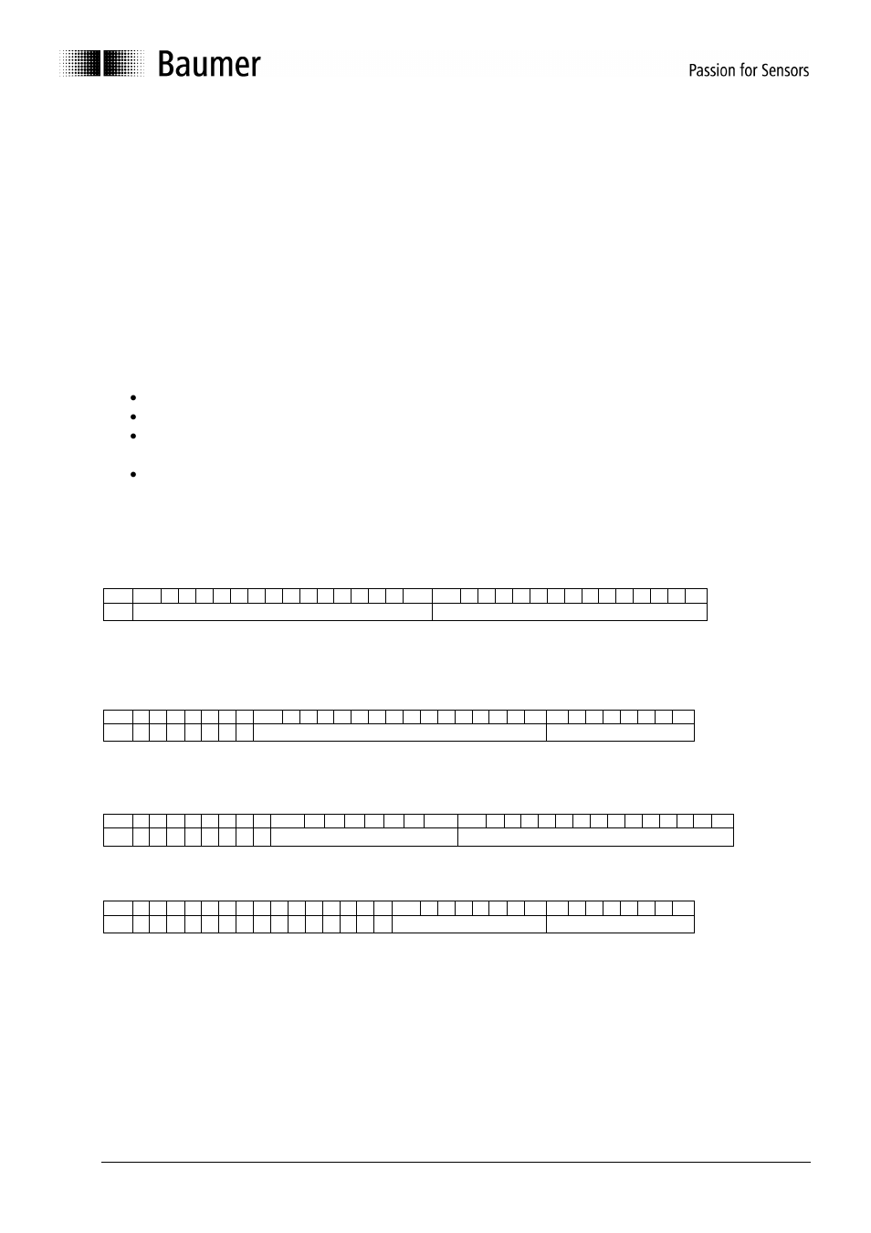 3 encoder initialization, 1 encoder parameter changes, 1 encoder resolution change examples (multi turn) | 2 scaling function control usage, 3 device description file (xml format), Encoder initialization, Ncoder, Arameter, Hanges, Encoder resolution change examples (multi turn) | Baumer ATD User Manual | Page 19 / 42