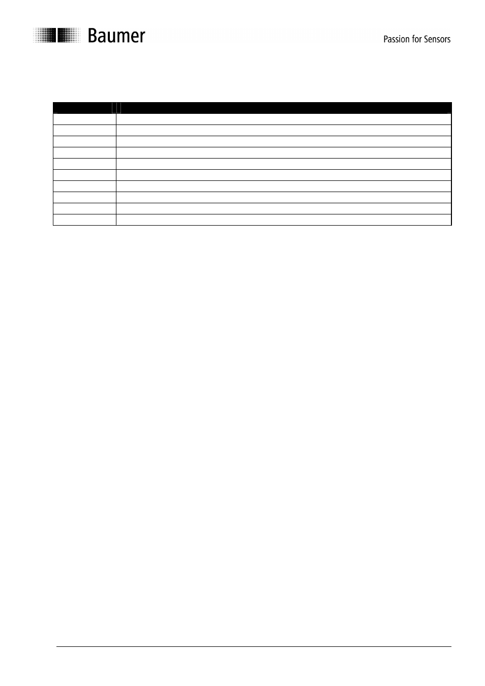 Document history | Baumer ATD User Manual | Page 2 / 42