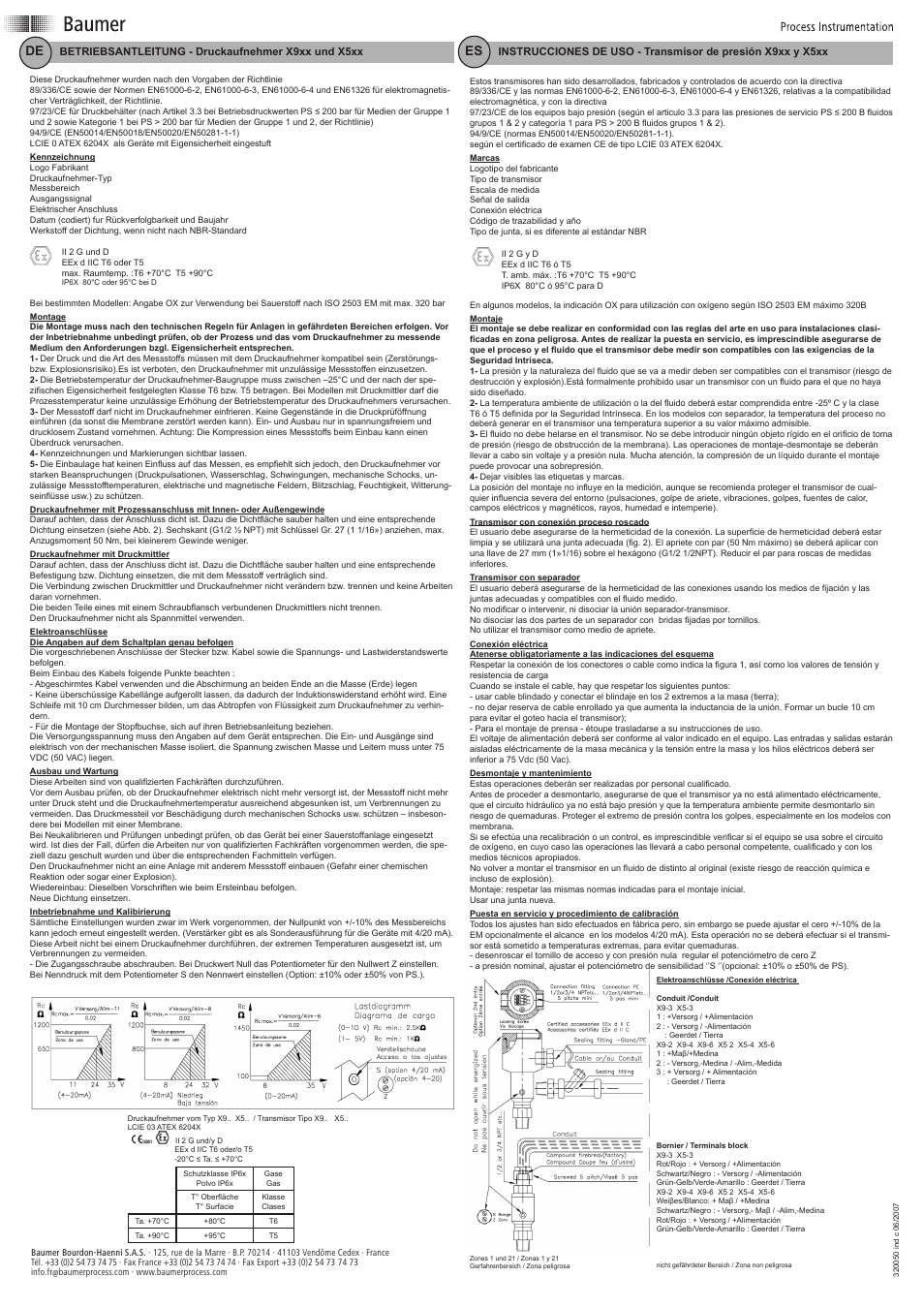 Baumer X5xx User Manual | Page 2 / 2