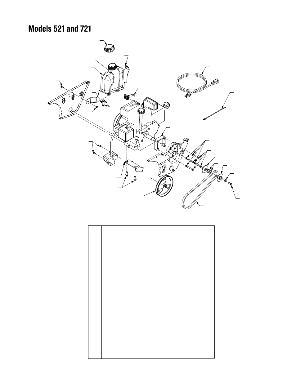Troy-Bilt Models 521 User Manual | Page 15 / 16
