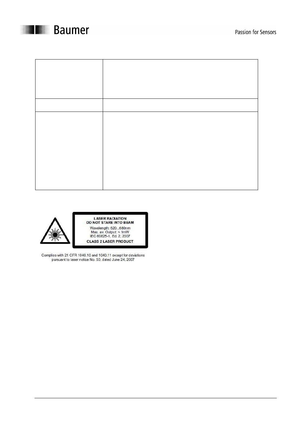 1 allgemeine hinweise | Baumer BA OADM20I6 OADM21I6 User Manual | Page 4 / 88