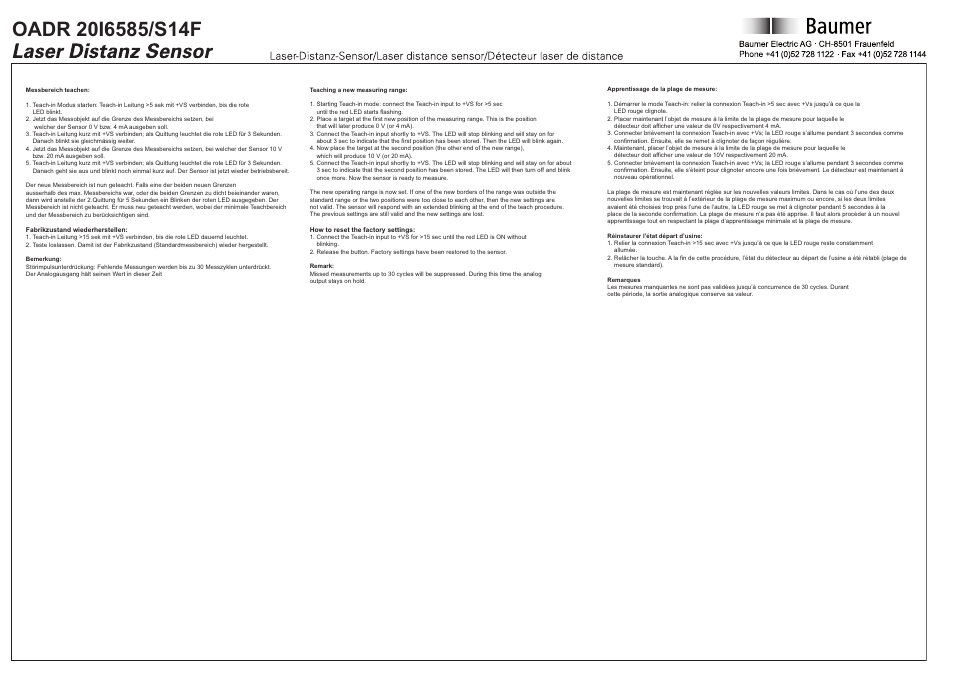 Baumer OADR 20I6585/S14F User Manual | Page 4 / 4