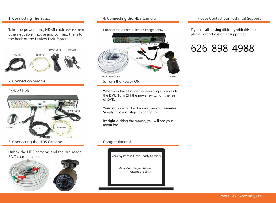 LaView HDS Series User Manual | Page 2 / 2