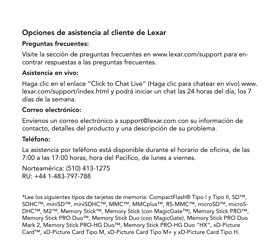 Lexar Multi-Card 24-in-1 USB Reader User Manual | Page 58 / 130