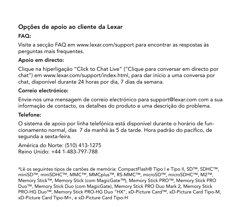 Lexar Multi-Card 24-in-1 USB Reader User Manual | Page 68 / 130