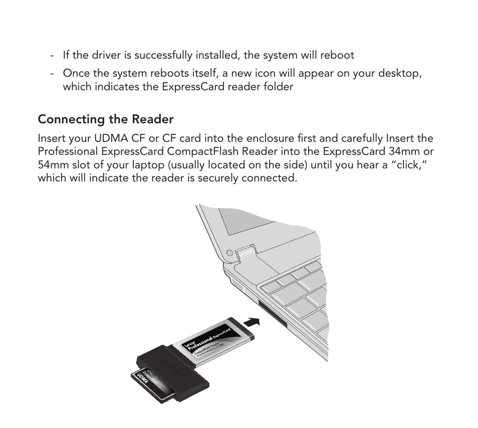 Lexar Professional ExpressCard™ CompactFlash® Reader User Manual | Page 6 / 10