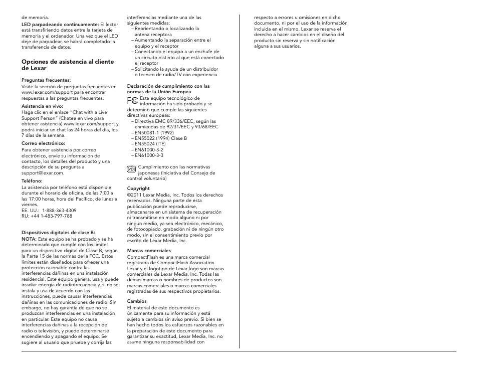 Lexar Professional USB 3.0 Dual-Slot User Manual | Page 12 / 22