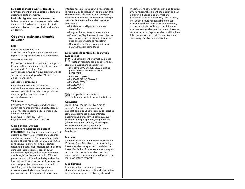 Lexar Professional USB 3.0 Dual-Slot User Manual | Page 6 / 22