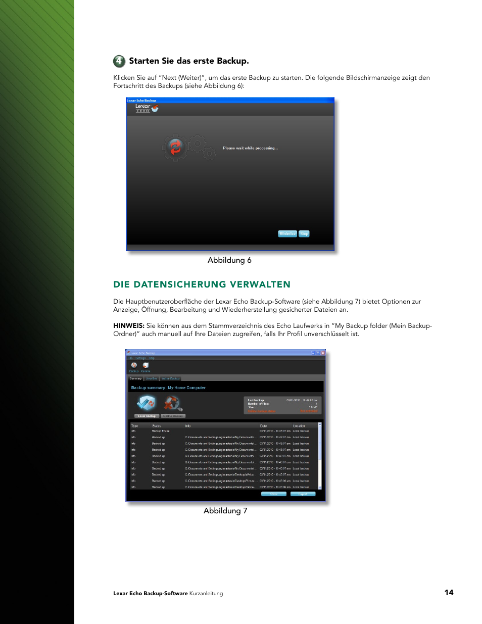 Lexar Echo ZE Backup User Manual | Page 16 / 100