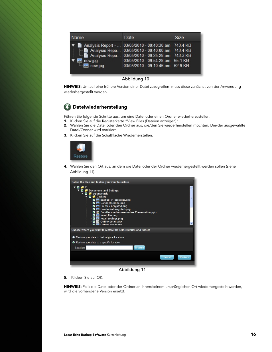 Lexar Echo ZE Backup User Manual | Page 18 / 100