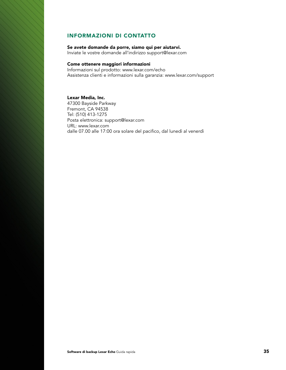Lexar Echo ZE Backup User Manual | Page 37 / 100