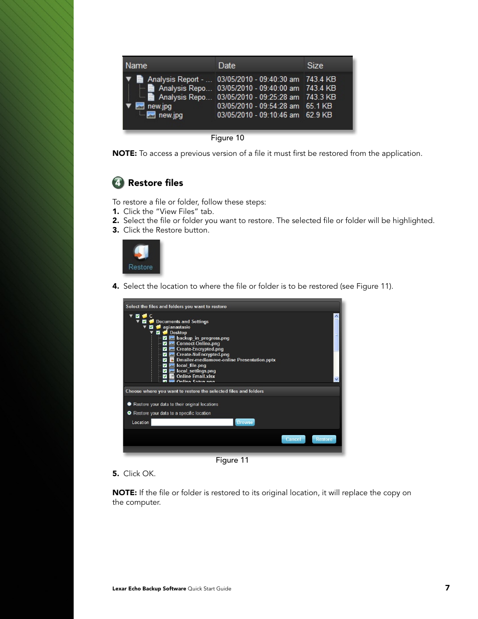 Lexar Echo ZE Backup User Manual | Page 9 / 100