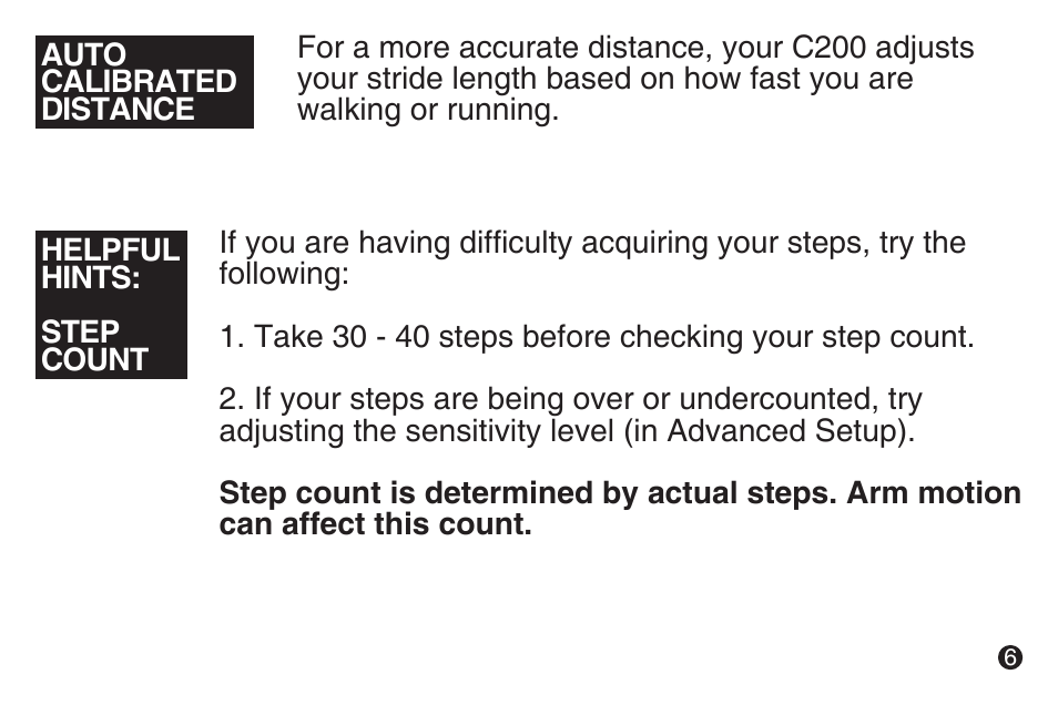 LifeTrak The Core C200 User Manual | Page 7 / 16