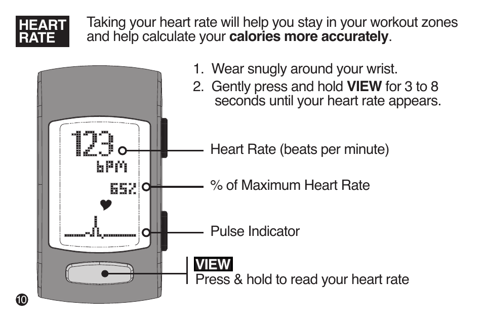LifeTrak The Core C210 User Manual | Page 12 / 16