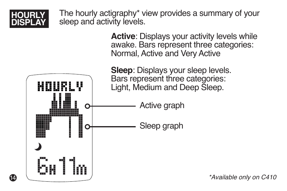 LifeTrak Move C300 User Manual | Page 16 / 20