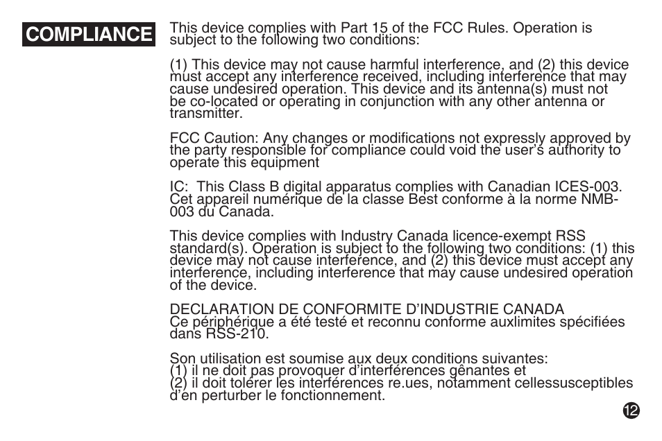 LifeTrak Move C300 User Manual | Page 13 / 16