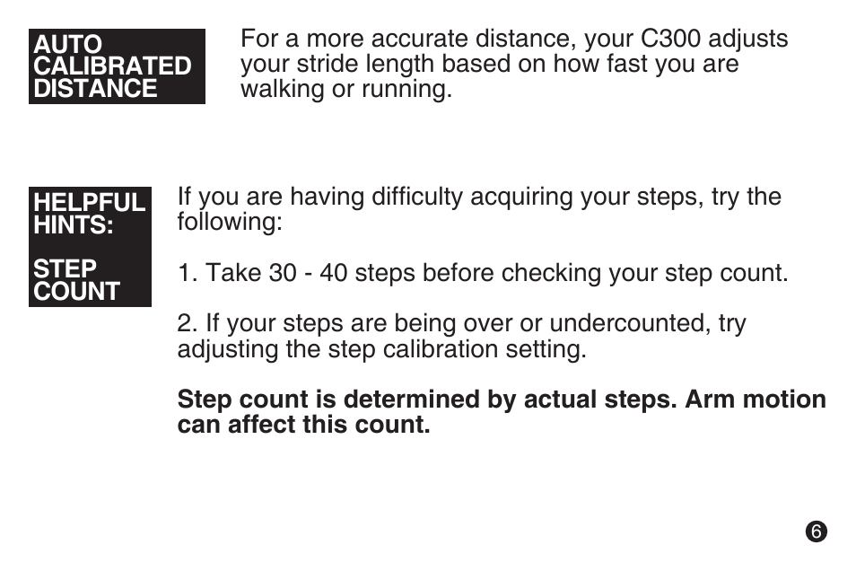 LifeTrak Move C300 User Manual | Page 7 / 16
