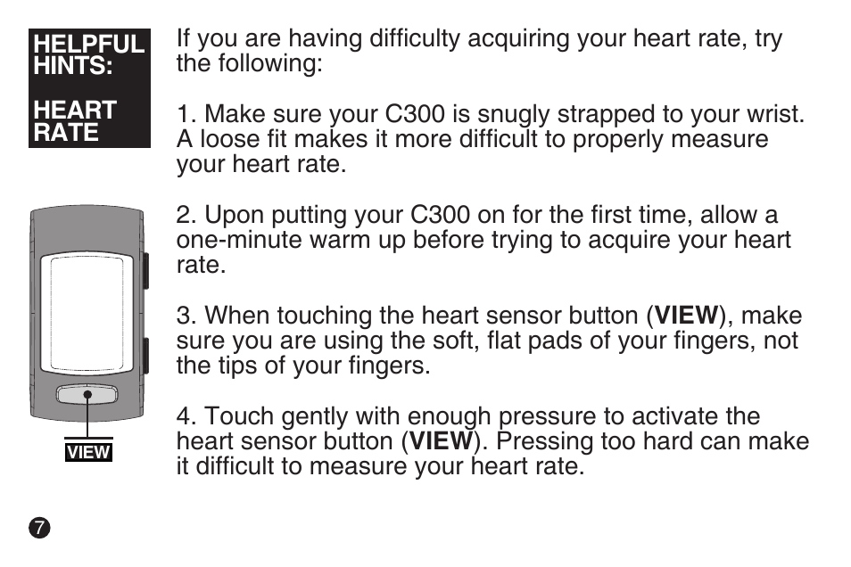 LifeTrak Move C300 User Manual | Page 8 / 16