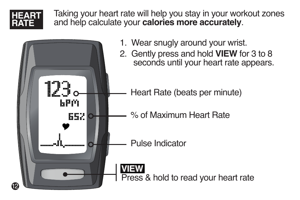 LifeTrak Zone C410 User Manual | Page 14 / 20