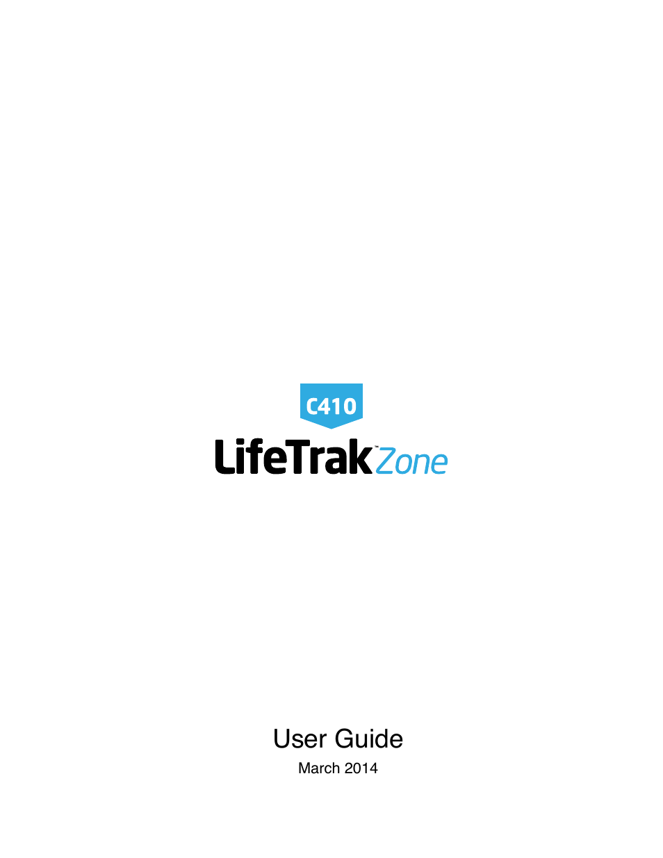 LifeTrak Zone C410 User Manual | 8 pages