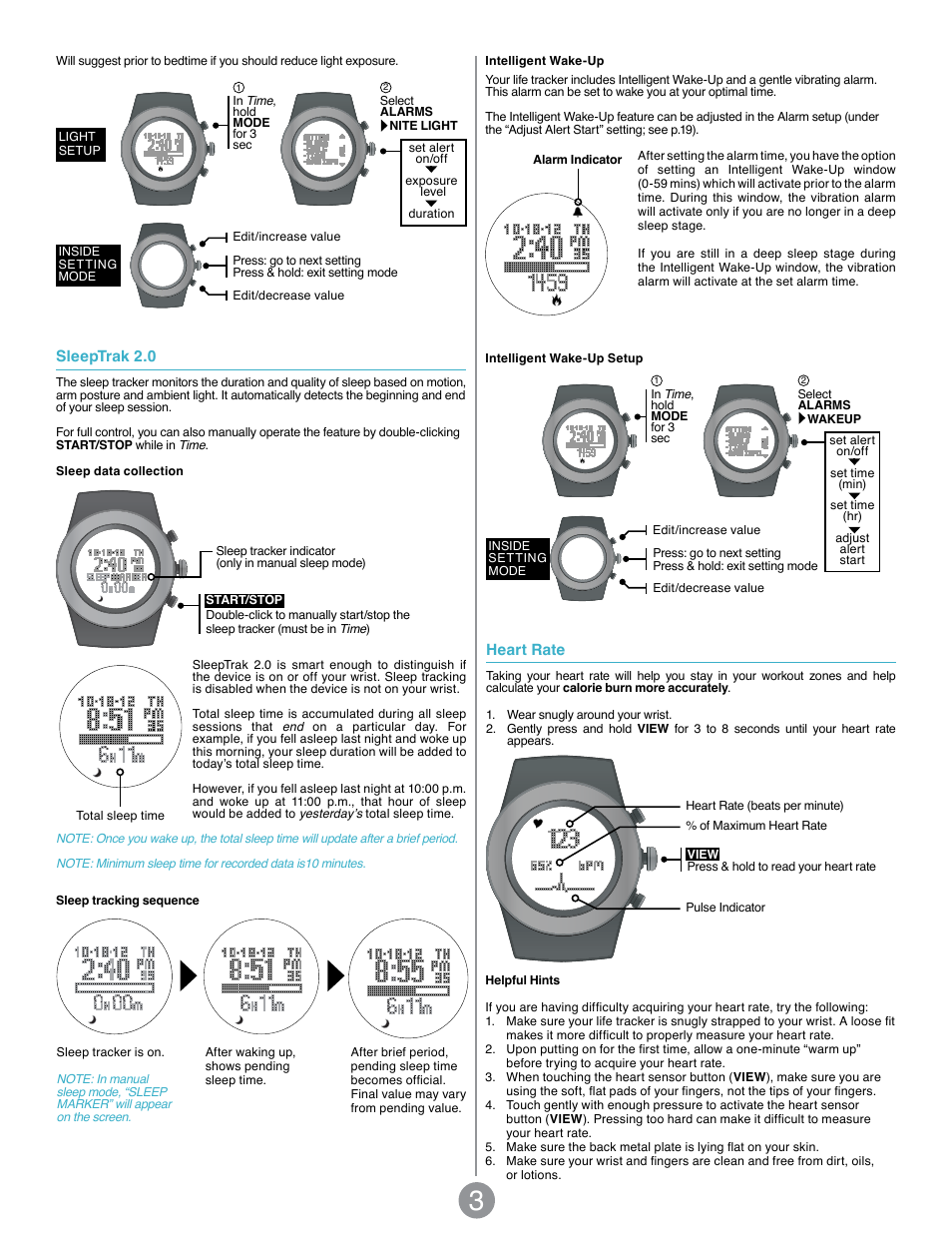 LifeTrak Brite R450 User Manual | Page 5 / 9