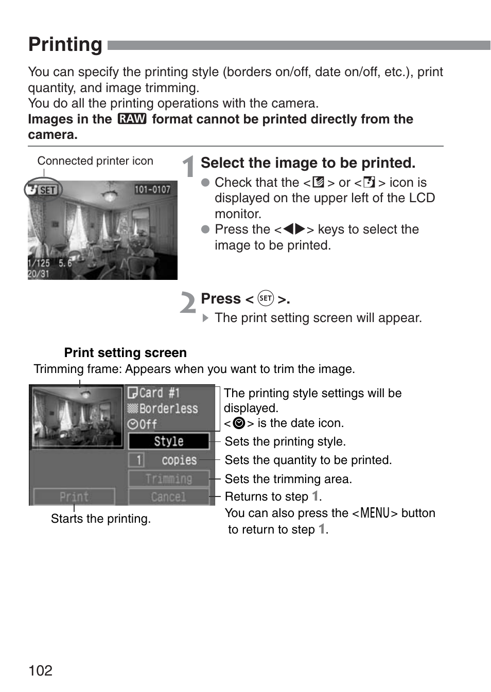 Printing | Canon ds6041 User Manual | Page 102 / 140