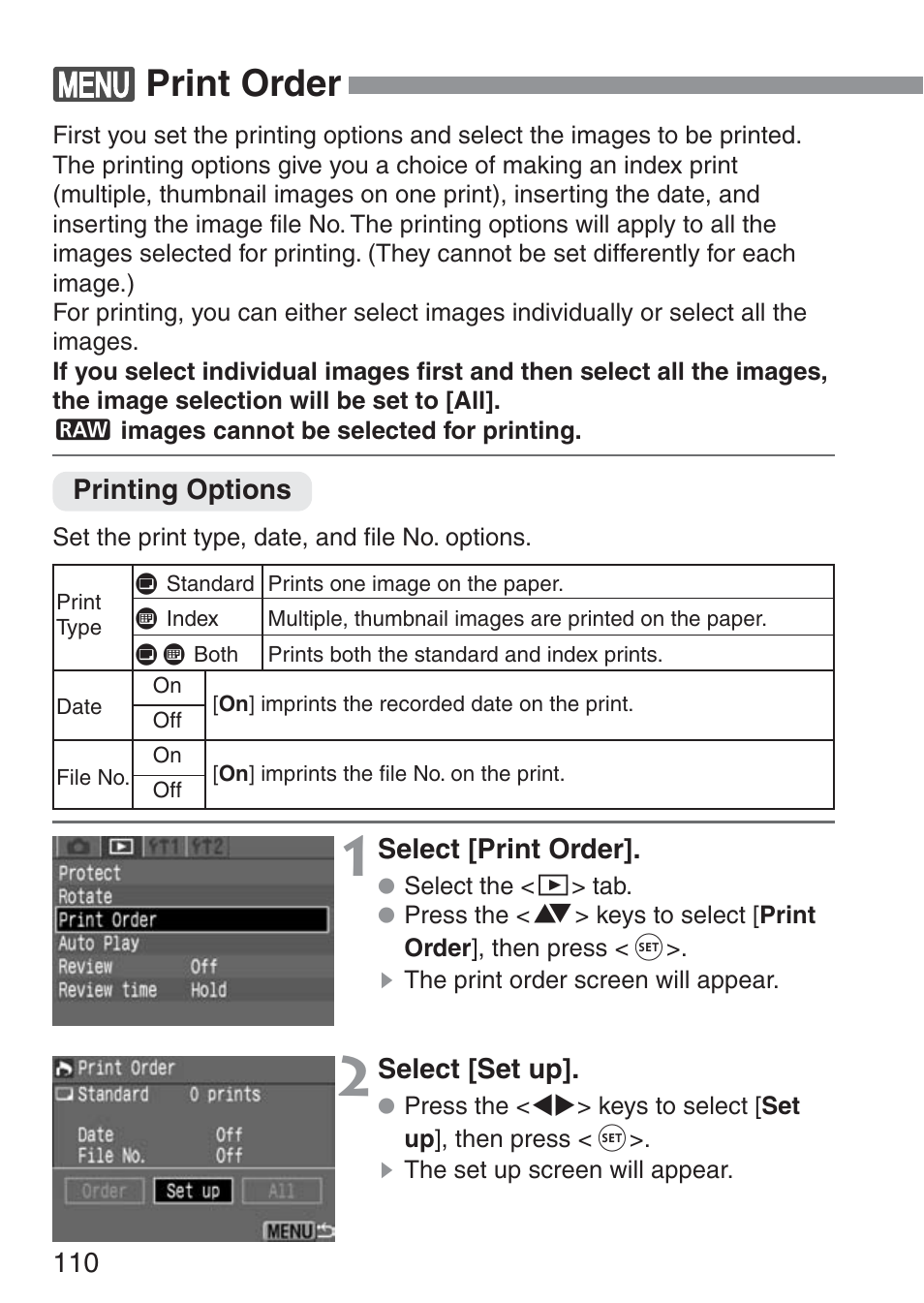 Print order | Canon ds6041 User Manual | Page 110 / 140