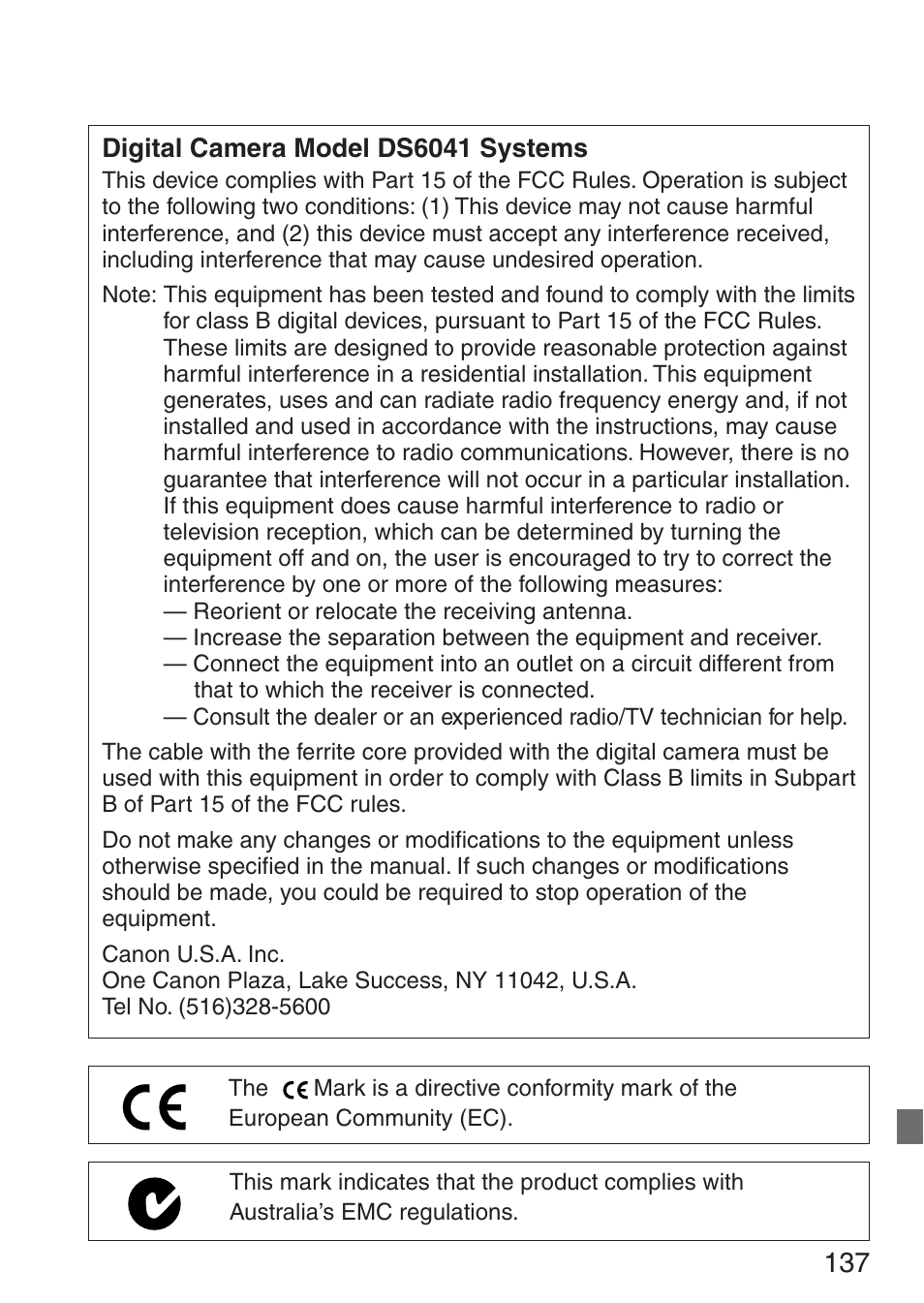Canon ds6041 User Manual | Page 137 / 140