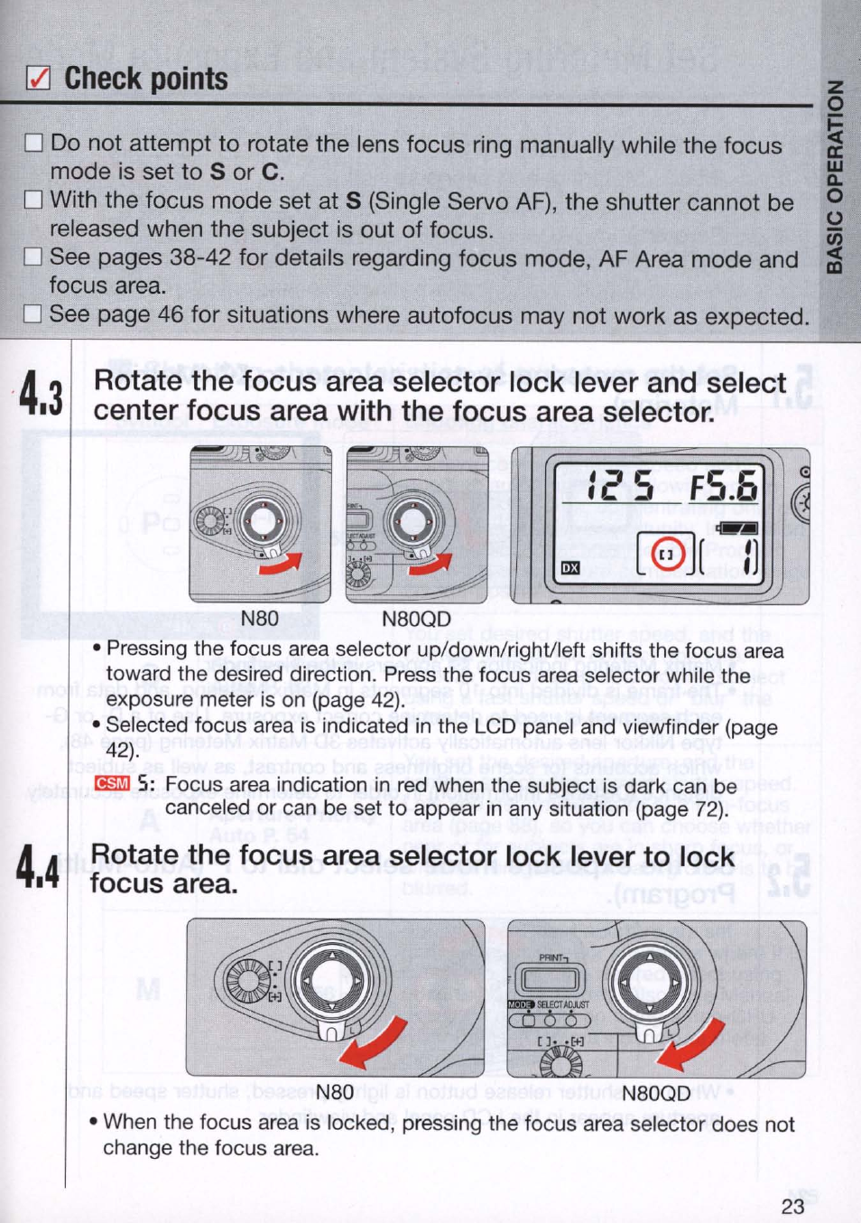 Nikon N80 User Manual | Page 23 / 116