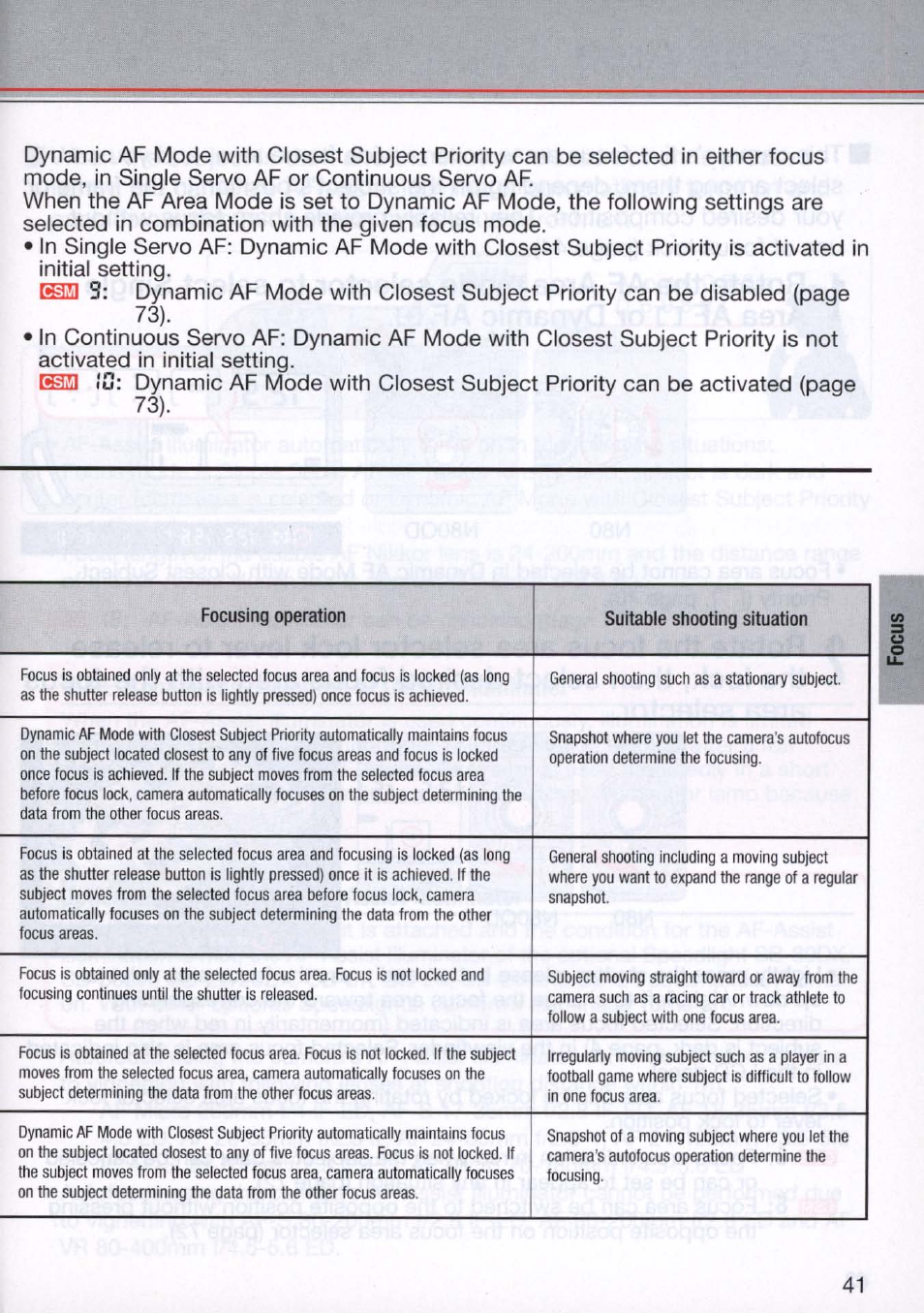 Nikon N80 User Manual | Page 41 / 116