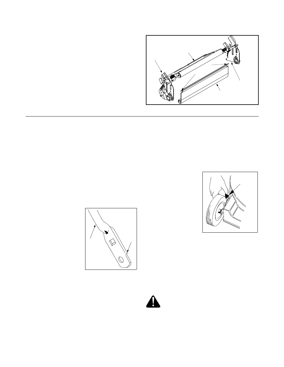 Replacing rear flap, Adjusting handle height, Adjusting cutting height | Adjusting carburetor | Bolens 436 User Manual | Page 14 / 20