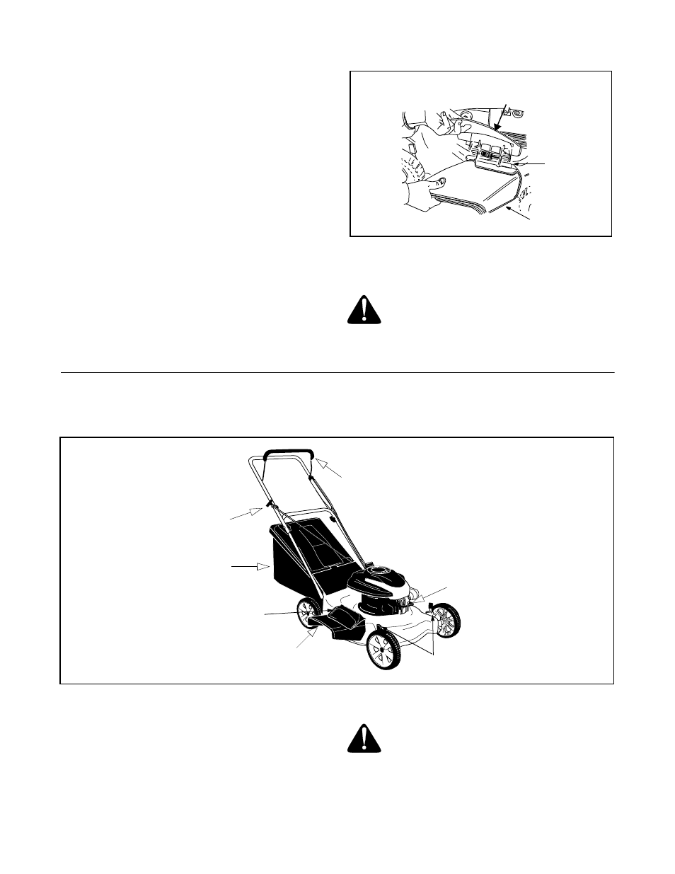 Removing grass catcher, Converting to side-discharge | Bolens 436 User Manual | Page 9 / 20