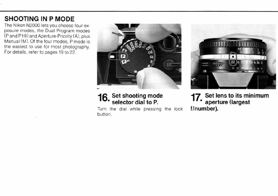 Loading film, 0 with dx-coded film, set film speed index at dx, With dx-coded film, set film speed index at dx | Hq set audible warning switch to «)) position | Nikon n2000 User Manual | Page 11 / 54