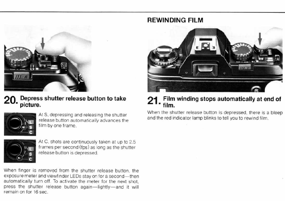 Split-image rangefinder, Microprism color, Matte field | 12mm-dia. central area, Compose and focus, A) split-image focusing | Nikon n2000 User Manual | Page 15 / 54