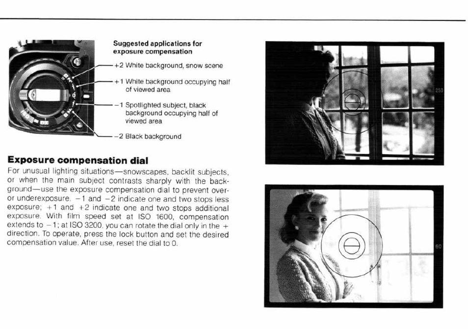 Exposure, Programmed exposure modes | Nikon n2000 User Manual | Page 22 / 54