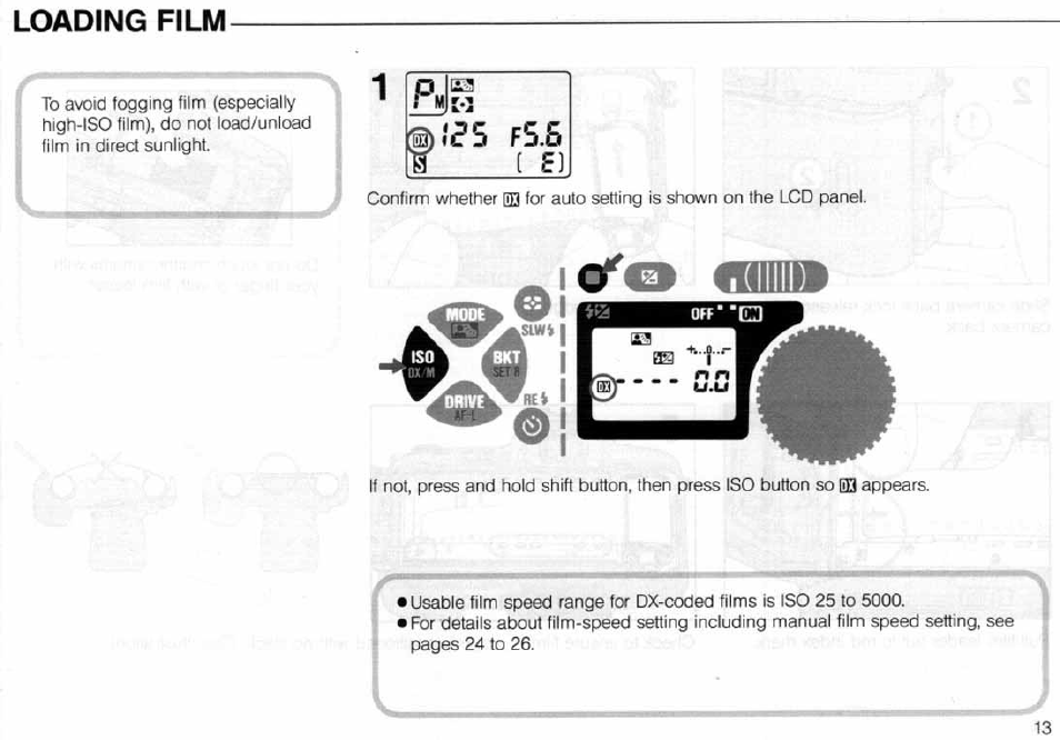 Installing battery | Nikon N6006 User Manual | Page 13 / 169