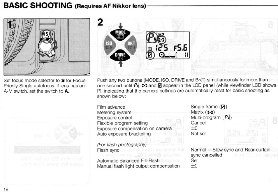 Nikon N6006 User Manual | Page 16 / 169