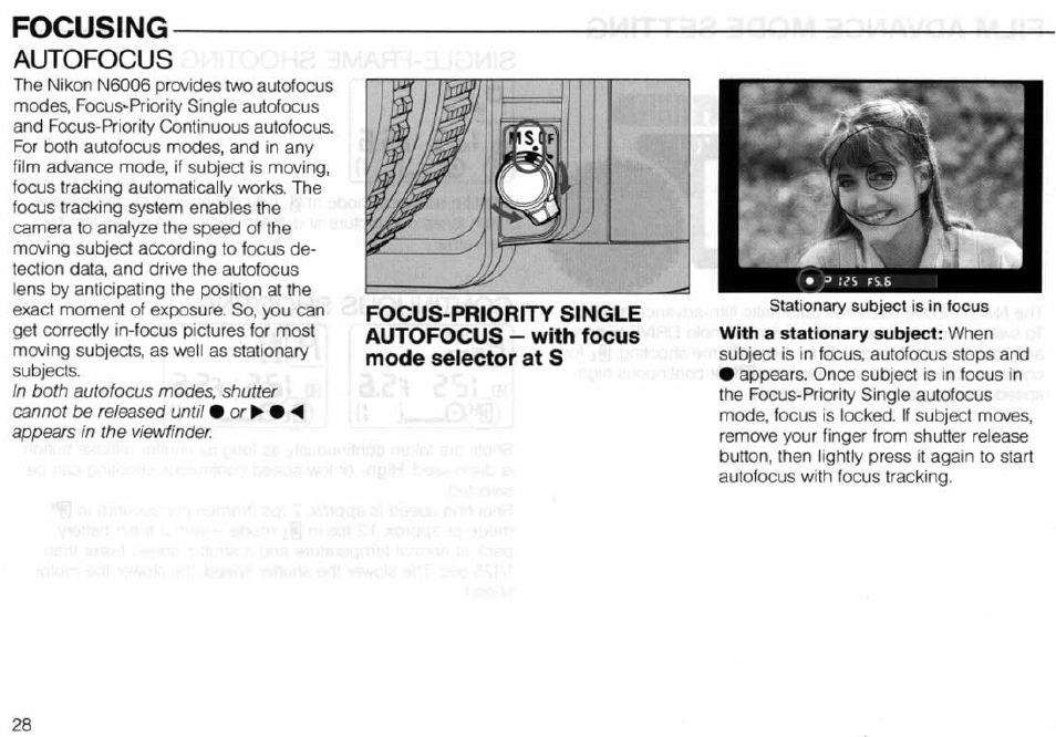 Nikon N6006 User Manual | Page 28 / 169