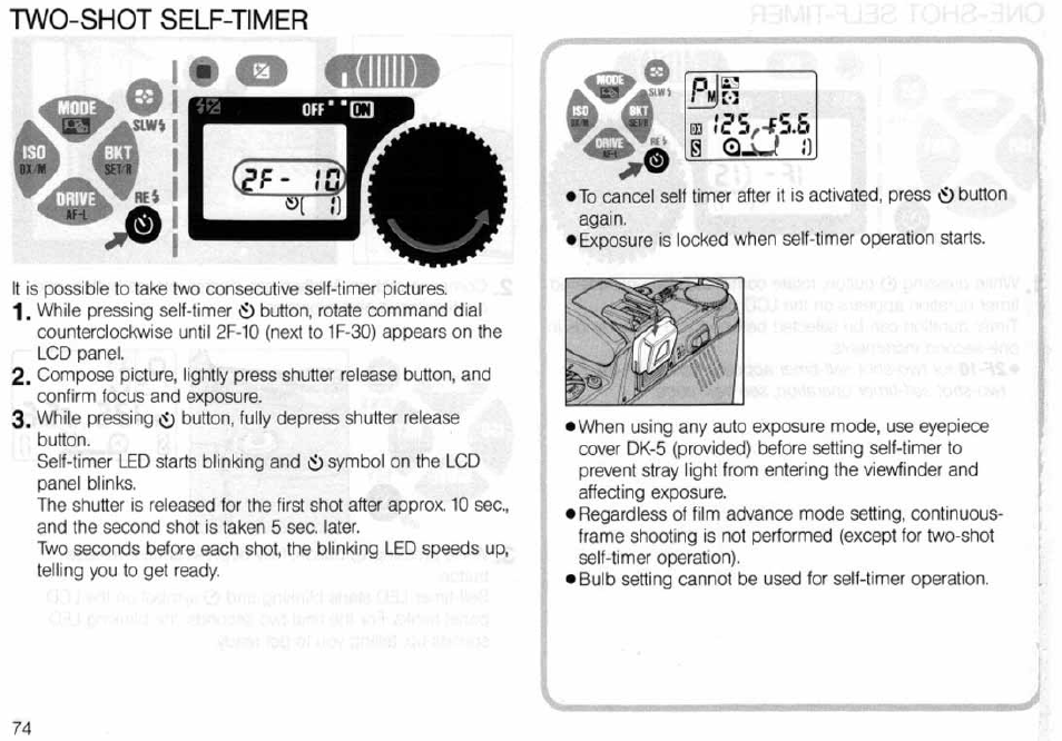 Programmed (pm and p) auto, Programmed (pm and p) auto 8 - 5 0, Programmed (p | And p) auto | Nikon N6006 User Manual | Page 74 / 169