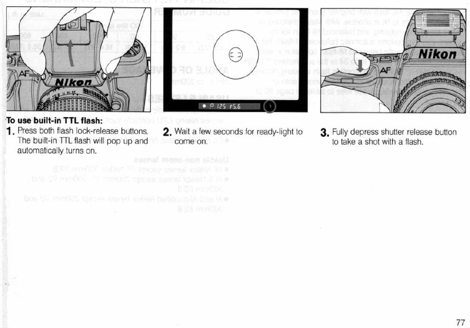 Flexible program | Nikon N6006 User Manual | Page 77 / 169