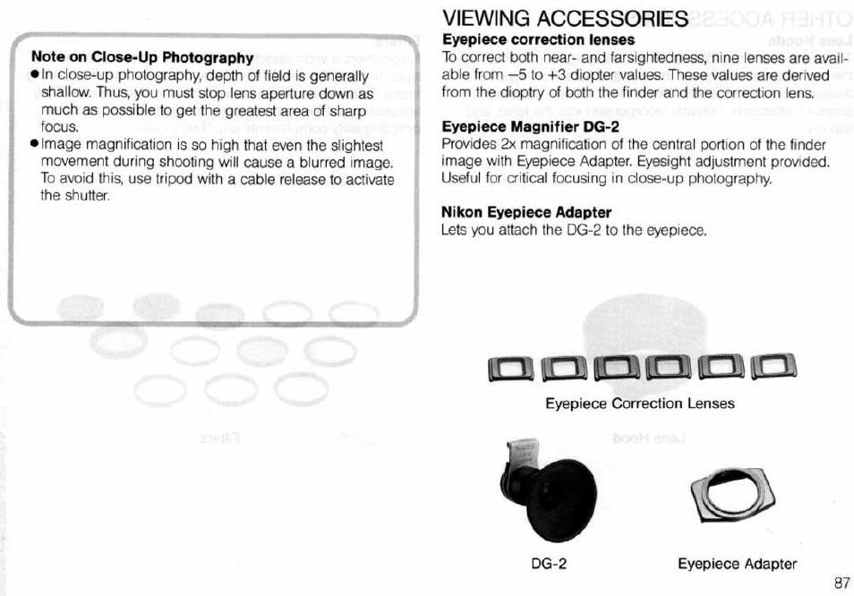 Operation in aperture- priority auto exposure mode, 03 ic*5, 0 q_r | Fs.s | Nikon N6006 User Manual | Page 87 / 169