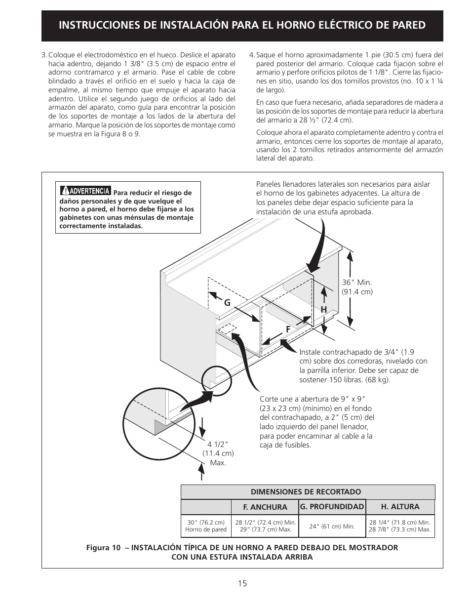 FRIGIDAIRE FEB24S5AS User Manual | Page 15 / 24